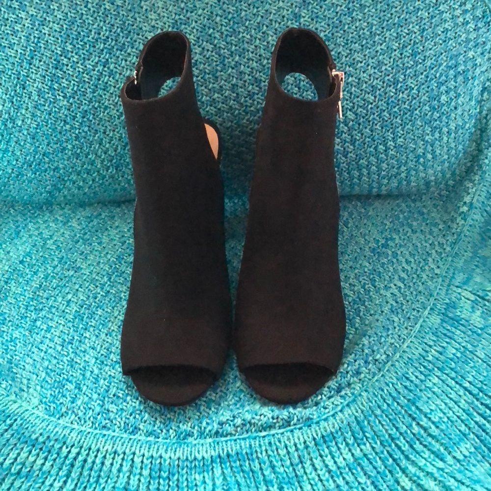 Women’s Parker & sky Suede Peep toe shoes ~size:10